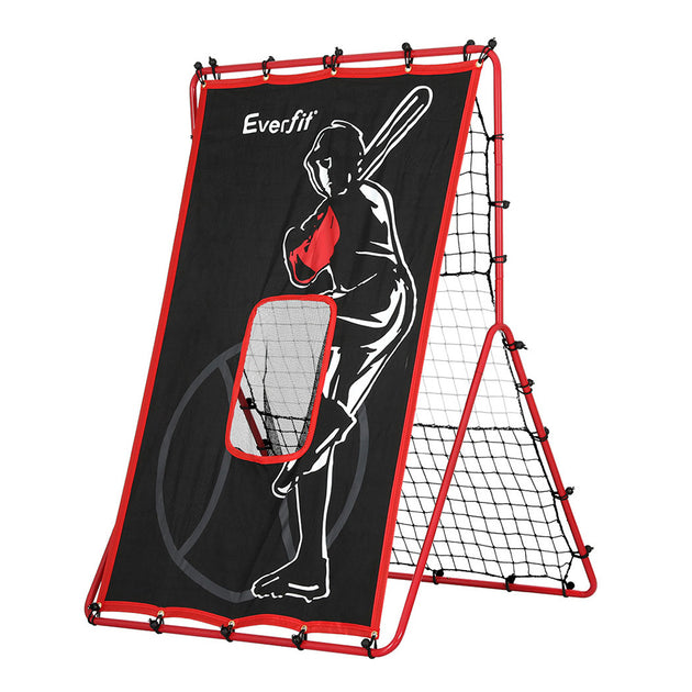 Everfit 2 in 1 Baseball Net Target Zone Rebound Net Pitching Target Hitter - Shoppers Haven  - Sports & Fitness > Basketball & Accessories     
