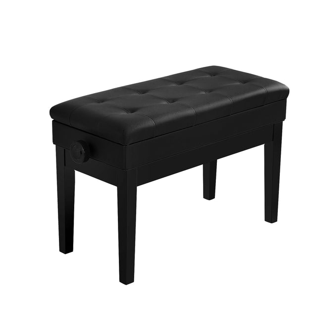 Alpha Piano Bench Stool Adjustable Height Keyboard Seat - Shoppers Haven  - Audio & Video > Musical Instrument & Accessories     