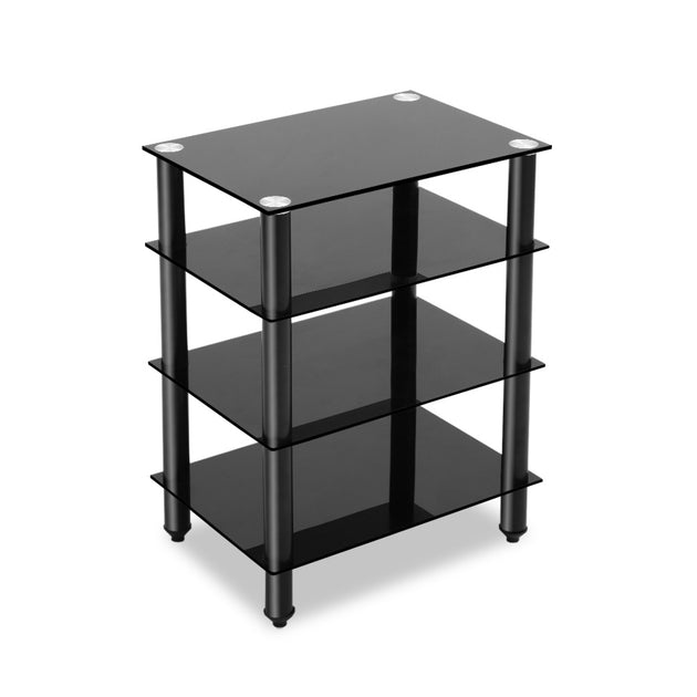 Artiss 4 Tier TV Media Stand - Shoppers Haven  - Audio & Video > TV Accessories     