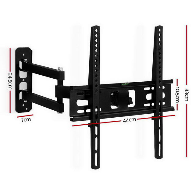 Artiss TV Wall Mount Bracket Tilt Swivel Full Motion Flat Slim LED LCD 23 inch to 55 inch - Shoppers Haven  - Audio & Video > TV Accessories     