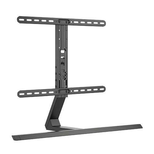 BRATECK Contemporary Aluminum Pedestal Tabletop TV Stand Fit 37'-75' TV Up to 40kg VESA 200x200,300x200,400x200,300x300,400x300,400x400,600x400 - Shoppers Haven  - Audio & Video > TV Accessories     