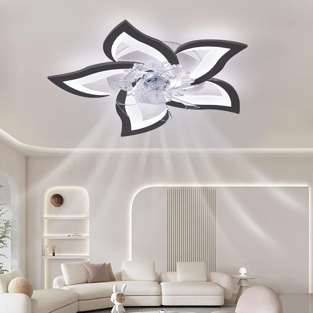 Low Ceiling Light Fan, Low Profile, 6 Wind Speed, 3 Colors (69 cm) - Shoppers Haven  - Appliances > Fans     