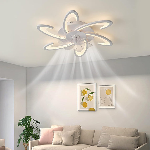 Low Ceiling Light Fan, Low Profile, 6 Wind Speed, 3 Colors (82 cm) - Shoppers Haven  - Appliances > Fans     