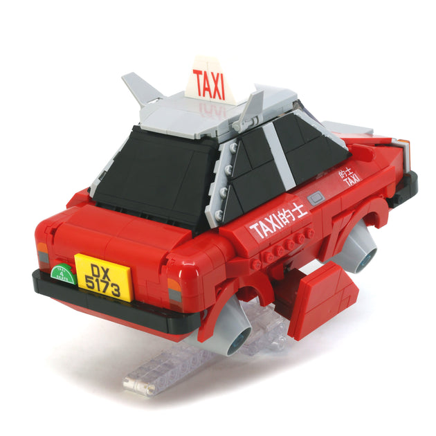 Kalos Hong Kong Machines Robot Red Taxi Building Block Set 586pcs 14+ - Shoppers Haven  - Gift & Novelty > Games     