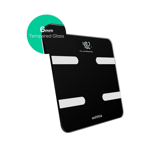 activiva Bluetooth BMI and Body Fat Smart Scale With Smartphone APP - Shoppers Haven  - Home & Garden > Scales     
