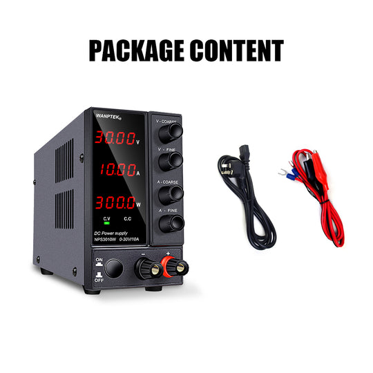 30V 6A DC Bench Power Supply Precision Variable 4 Digital Adjustable Lab Test AU - Shoppers Haven  - Outdoor > Power Supply     