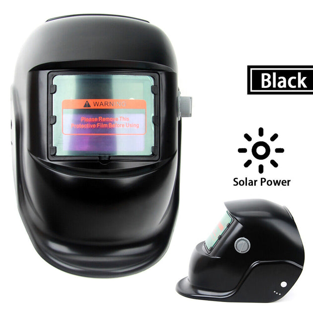 Black Solar Welding Helmet Auto Darkening Welder Soldering Lens ARC TIG MIG MAG Mask - Shoppers Haven  - Outdoor > Others     