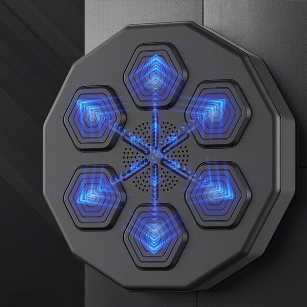 Electronic Music  Boxing Wall Target  Training Smart Wall Mounted Combat AU NO Gloves - Shoppers Haven  - Sports & Fitness > Fitness Accessories     