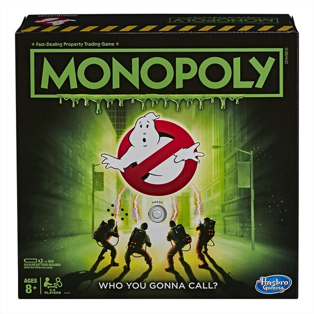 Monopoly - Ghostbusters - Who You Gonna Call - Shoppers Haven  - Gift & Novelty > Games     
