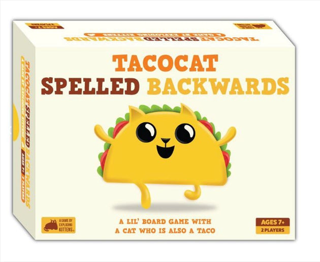 Tacocat Spelled Backwards - Shoppers Haven  - Gift & Novelty > Games     