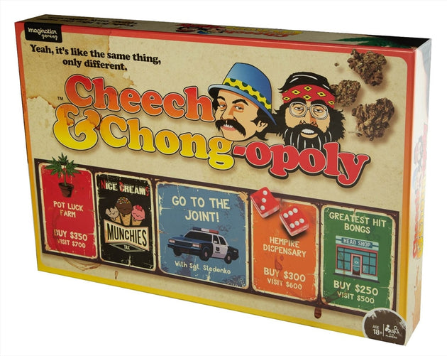 Cheech And Chong-Opoly - Shoppers Haven  - Gift & Novelty > Games     