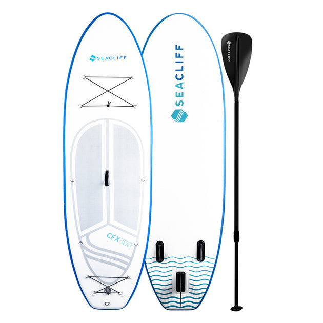 SEACLIFF Stand Up Paddle Board SUP Inflatable Paddleboard Kayak Surf Board - Shoppers Haven  - Outdoor > Boating     
