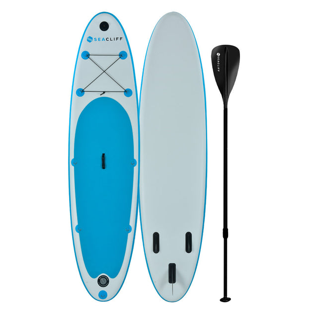SEACLIFF 10ft Stand Up Paddle Board SUP Paddleboard Inflatable Standing 305cm - Shoppers Haven  - Outdoor > Boating     