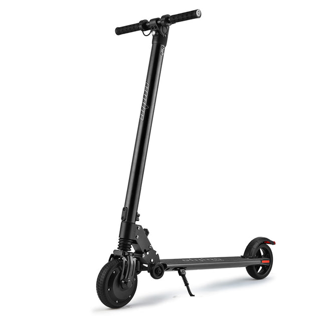 ALPHA Peak 300W 10Ah Electric Scooter, Suspension, for Adults or Teens, Black - Shoppers Haven  - Sports & Fitness > Scooters and Accessories     