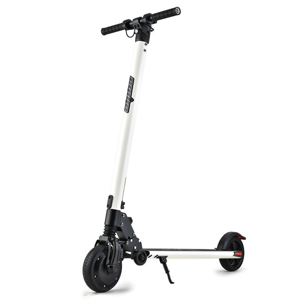ALPHA Peak Electric Scooter 300W Power Up to 25km/h Adult Teens E-Scooter Easy Fold, White - Shoppers Haven  - Sports & Fitness > Scooters and Accessories     