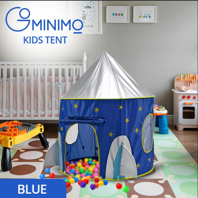 GOMINIMO Kids Space Capsule Tent (Blue) GO-KT-105-LK - Shoppers Haven  - Baby & Kids > Kid's Furniture     