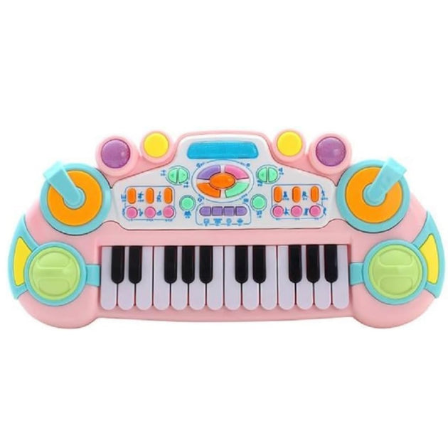 GOMINIMO Kids Toy Musical Electronic Piano Keyboard (Pink) GO-MAT-112-XC - Shoppers Haven  - Audio & Video > Musical Instrument & Accessories     