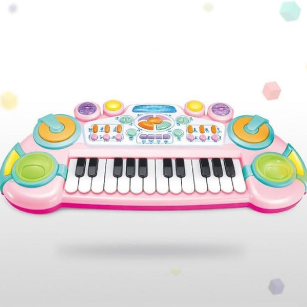 GOMINIMO Kids Toy Musical Electronic Piano Keyboard (Pink) GO-MAT-112-XC - Shoppers Haven  - Audio & Video > Musical Instrument & Accessories     
