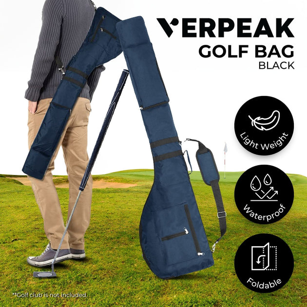 VERPEAK Foldable Golf Lightweight Carry Bag (Navy blue) VP-GOB-101-CX - Shoppers Haven  - Sports & Fitness > Golf     