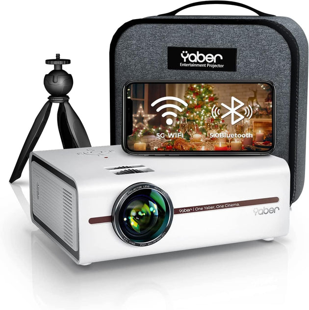 YABER V5 Native 720P LCD Entertainment Projector - Shoppers Haven  - Audio & Video > Projectors & Accessories     