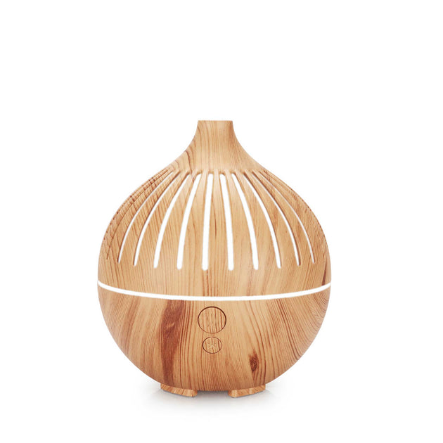 Essential Oil USB Aroma Diffuser - 180ml LED Light Wood Mist Humidifier - Shoppers Haven  - Appliances > Aroma Diffusers & Humidifiers     