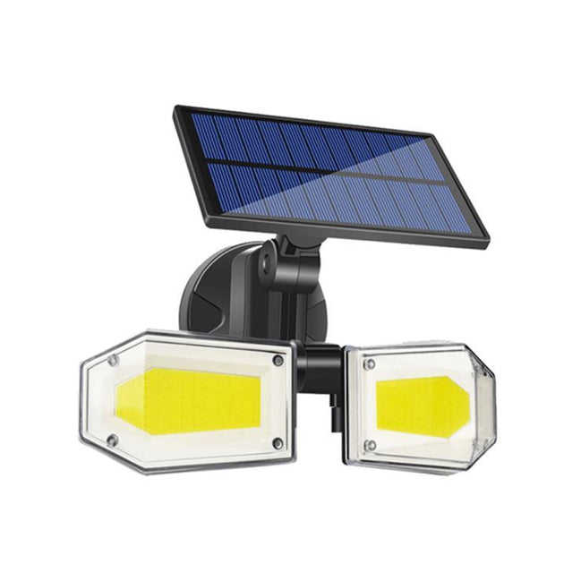 2X Sansai Solar Power LED Sensor Light - Shoppers Haven  - Home & Garden > Garden Lights     