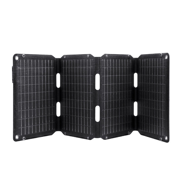 JumpsPower 40W Solar Panel Portable Charger Power Generator Foldable Camping - Shoppers Haven  - Home & Garden > Solar Panels     