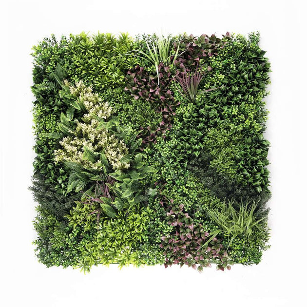 YES4HOMES 1 SQM Artificial Plant Wall Grass Panels Vertical Garden Foliage Tile Fence 1X1M - Shoppers Haven  - Home & Garden > Artificial Plants     