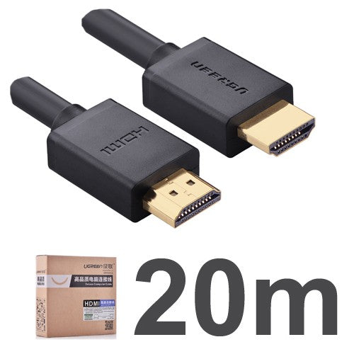 UGREEN HDMI cable 1.4V full copper 19+1(with IC) 20M (40554) - Shoppers Haven  - Electronics > USB Gadgets     