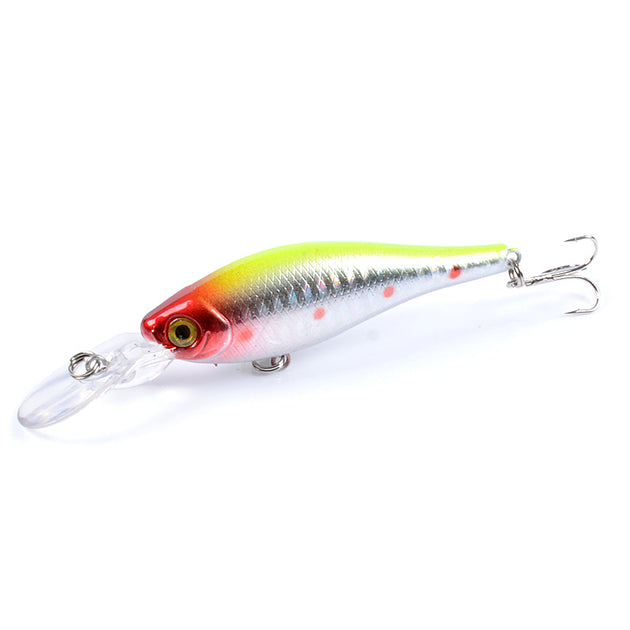 10x Popper Minnow 10.2cm Fishing Lure Lures Surface Tackle Fresh Saltwater - Shoppers Haven  - Outdoor > Fishing     