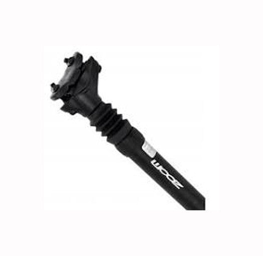 ZOOM Suspension Mountain MTB Road Bike Bicycle Seatpost Seat Shock Absorber Post Black Light Weight Aluminium - 27.2mm - Shoppers Haven  - Sports & Fitness > Bikes & Accessories     
