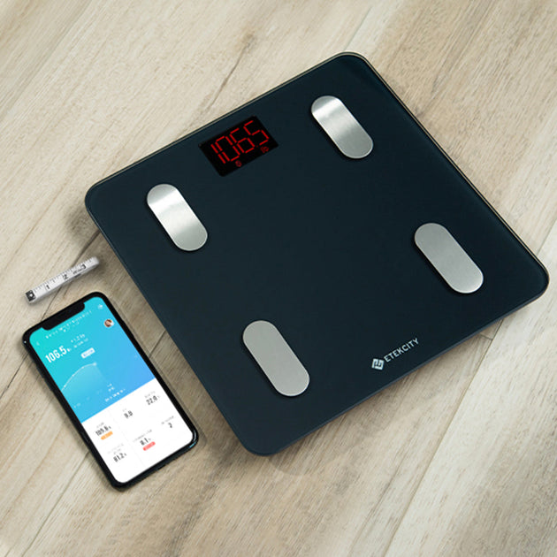 Etekcity Smart WiFi Scale for Body Weight - Black - Shoppers Haven  - Home & Garden > Scales     
