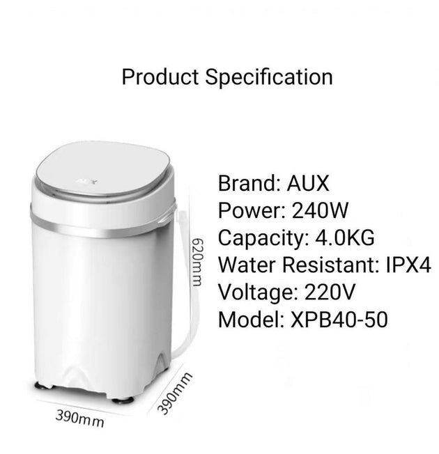 Bulk Sale: mini Washing machine 4KG x5 - Shoppers Haven  - Appliances > Washers & Dryers     