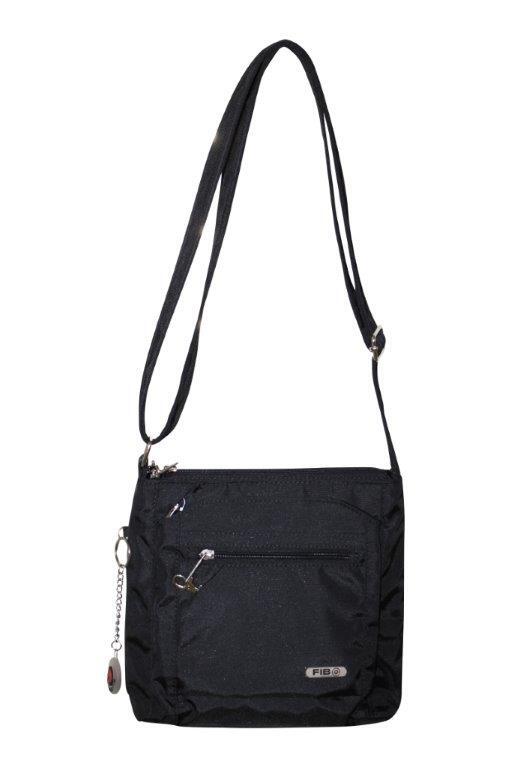 FIB Mens Crossbody Bag Adjustable Shoulder Strap Travel Pockets - Black - Shoppers Haven  - Gift & Novelty > Bags     