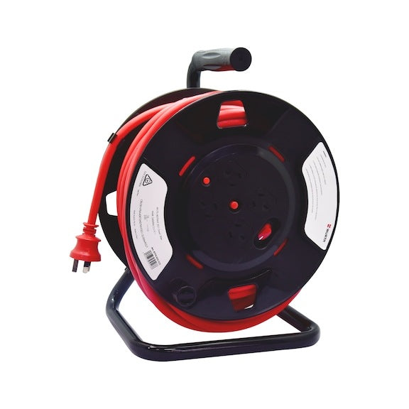Wurth 4 Socket Power Extension Cord 30m Heavy Duty Cable Reel 10A Lead Electric - Shoppers Haven  - Audio & Video > Musical Instrument & Accessories     