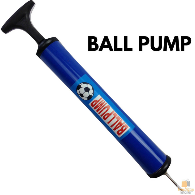 BALL PUMP Air Inflator Soccer Basketball Football Needle Fitness Portable - Shoppers Haven  - Sports & Fitness > Scooters and Accessories     