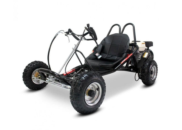 GMX Drift 200cc Go Kart Pull Start - Black - Shoppers Haven  - Outdoor > Others     
