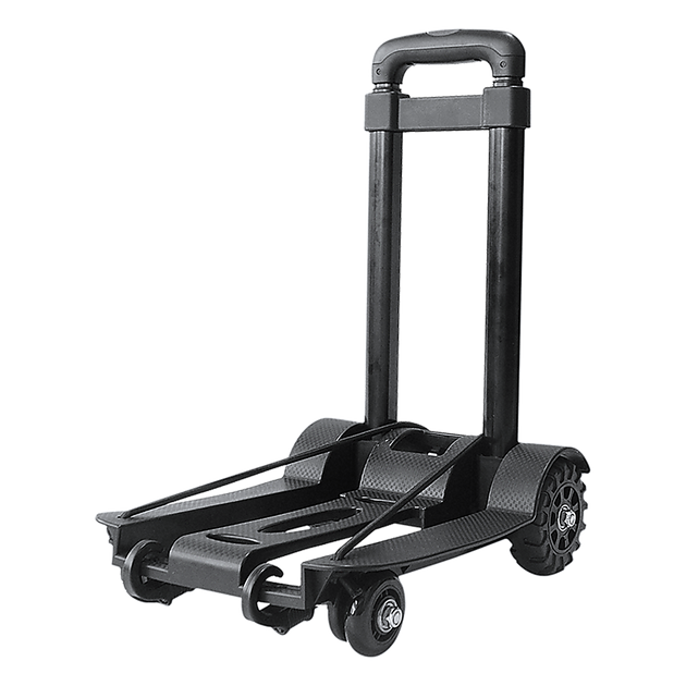 Portable Cart Folding Dolly Push Truck Hand Collapsible Trolley Luggage 70Kg - Shoppers Haven  - Outdoor > Others     
