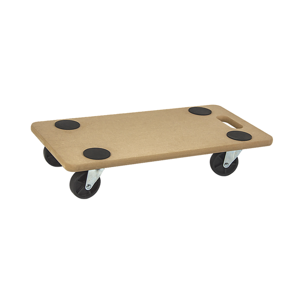 200kg Heavy Duty Hand Dolly Furniture Wooden Trolley Cart Moving Platform Mover - Shoppers Haven  - Outdoor > Others     